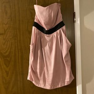 Pink strapless “Regina George” dress
